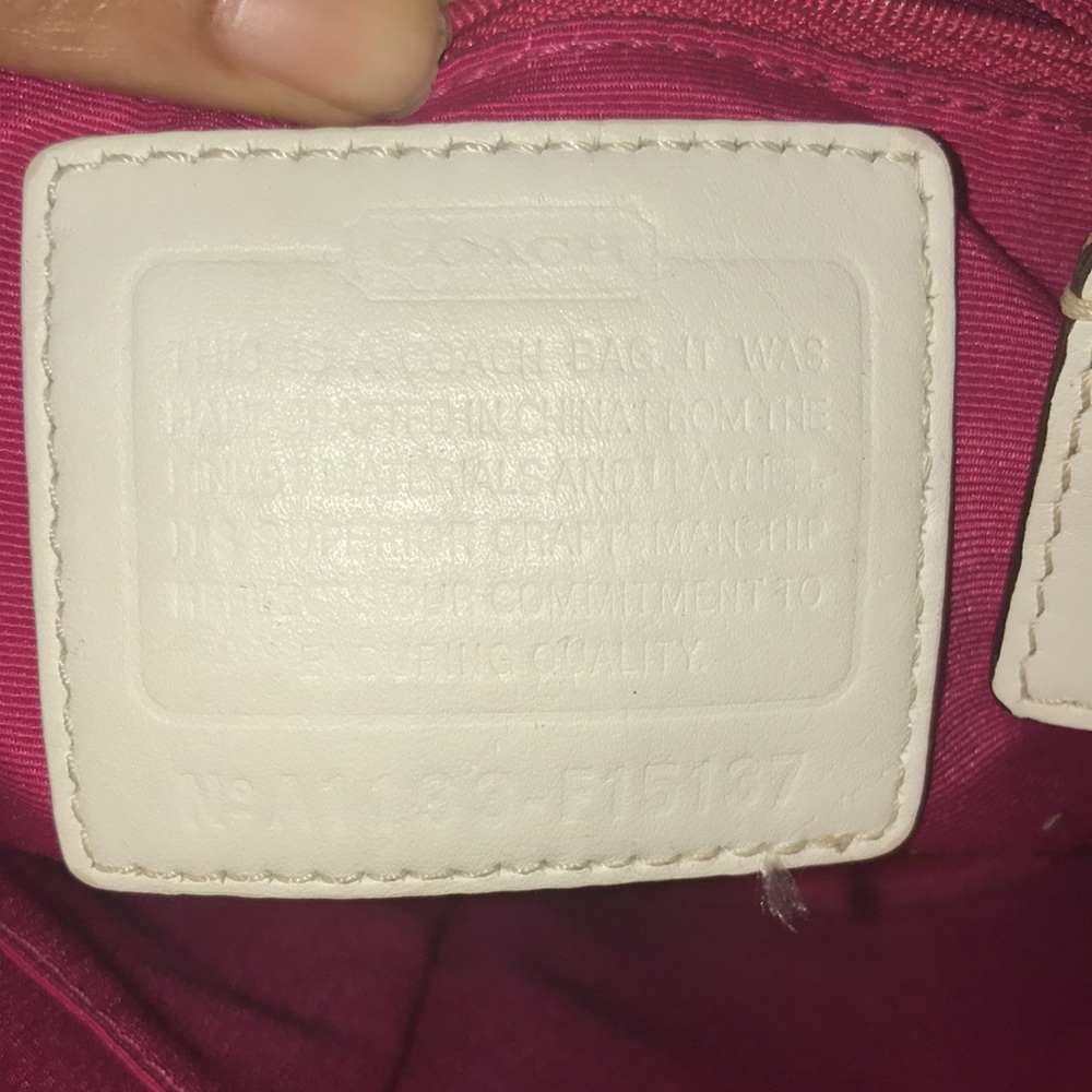 Coach Signature Mini Tote - Picture 6 of 10